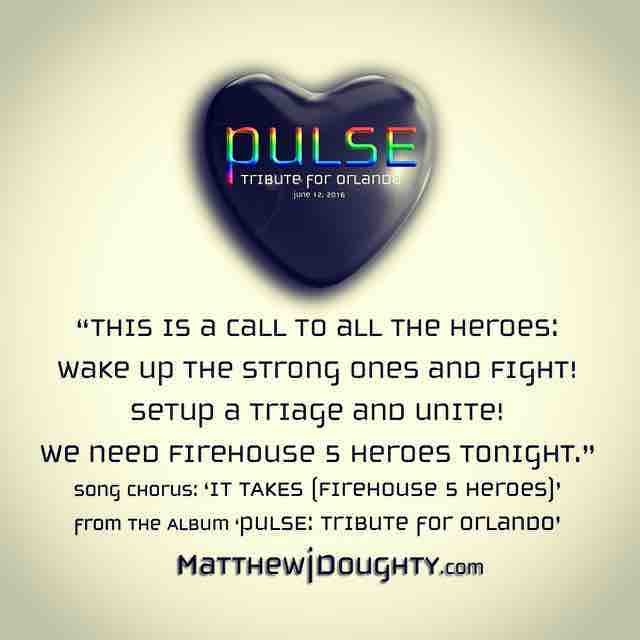 MJD Original Songs Album - PULSE: Tribute for Orlando, FL