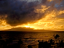 Golden Hawaiian Sunset