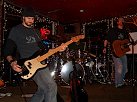 Matthew J Doughty - Bass Guitarist - playing LIVE at the Whiskey-a-Go-Go in Hollywood, CA with Jack Trammel and Billy Blackburn