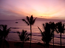 Maui Sunset- boat